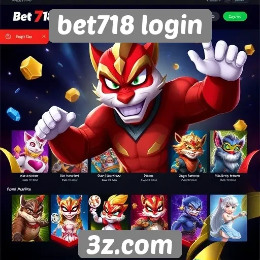 Bet718 login apresenta novas opções de jogos online